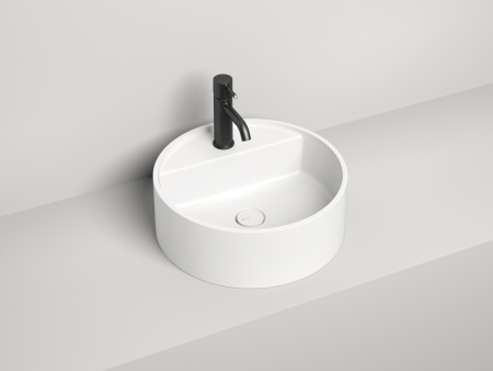 Раковина из искусственного камня S-Stone Salini ARMONIA 130126MF 50х50 накладная цвет мультиколор